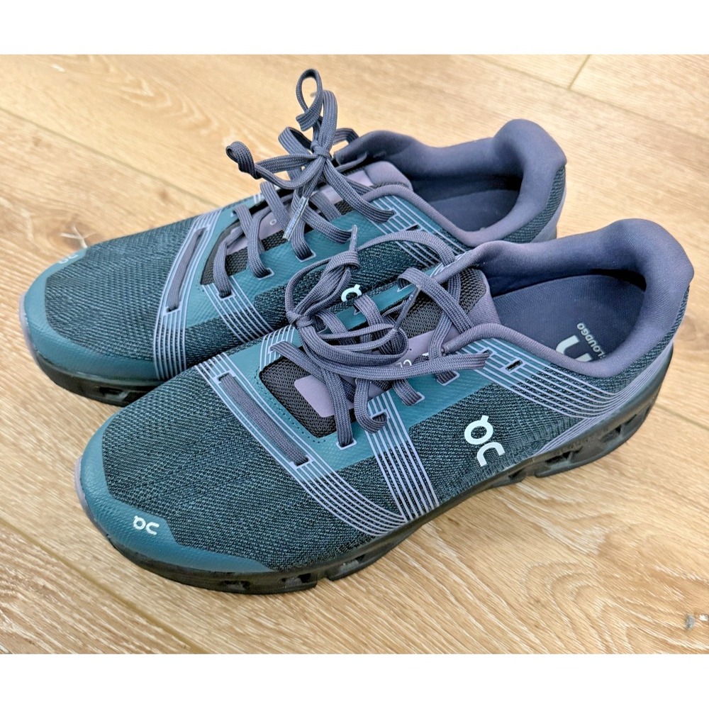 On Running Cloudgo Men's 9.5 Storm Magnet Gray Teal Running Shoes 55.98089